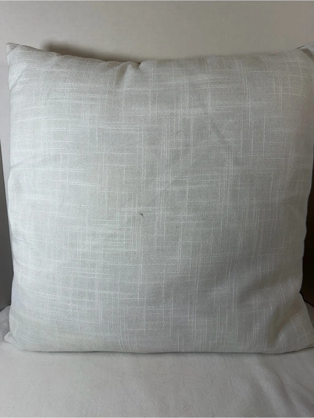 Bunny Rabbit Floral 17 x 17 Inch Pillow With Core Country Farmhouse Cottage Core
